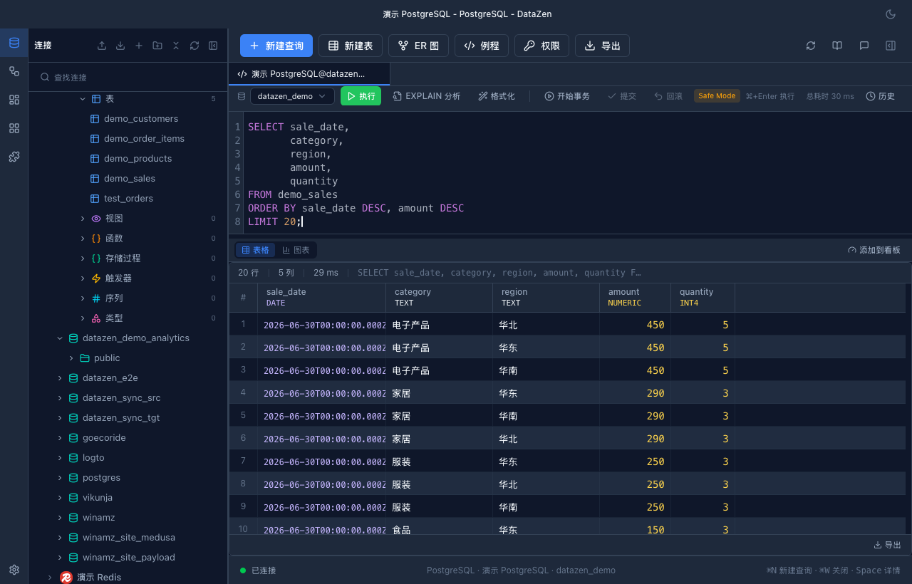 SQL 编辑器